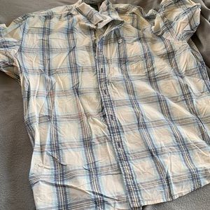 Mens Timberland short sleeve button down